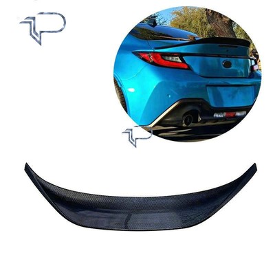 Real Carbon Fiber Trunk Rear Spoiler Wing For Toyota GR86 Subaru BRZ 2021-2024 T