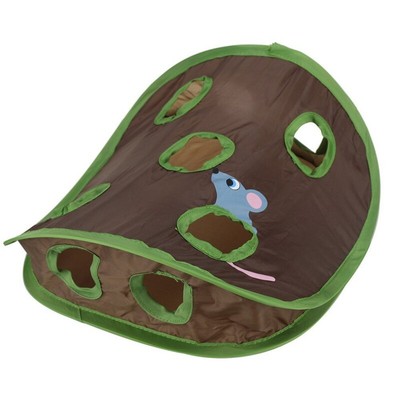 Pet Cat Puzzle 9 Hole Mouse Hole Funny Toy Kitten Interactive Training Toy Gifts