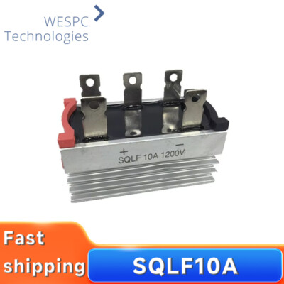 SQLF10A Three Phase Diode Bridge Rectifier Modules with Heat Sink Cooler