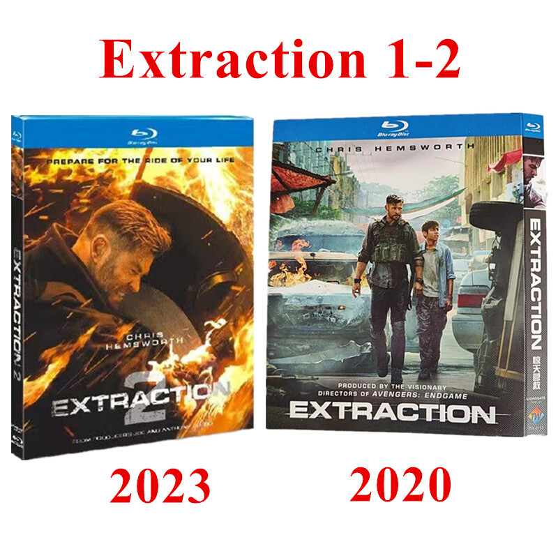BD Extraction 1 (2020) & Extraction 2 (2023) Blu-ray 2-Disc 