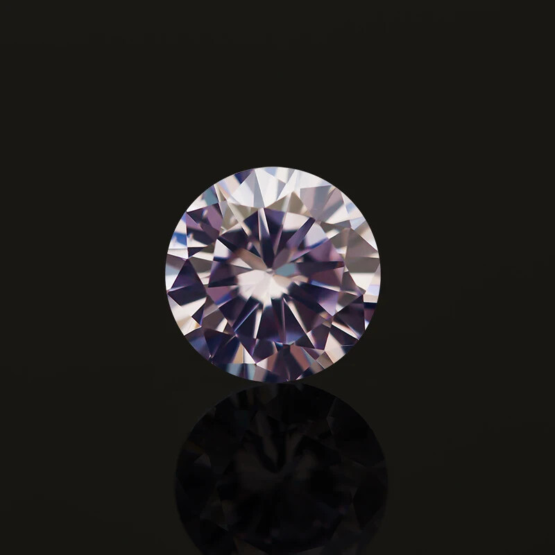 5A Various Color Loose Cubic Zirconia Stone Round Synthetic Gems For Jewelry