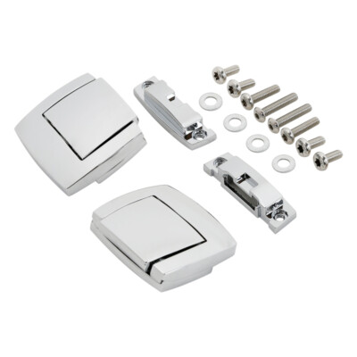 Razor Chopped King Trunk Latches For Harley Touring Tour Pak Electra Glide 80-13