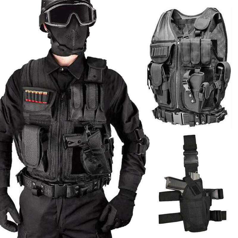 Holder Molle Police Airsoft Combat Assault Gear