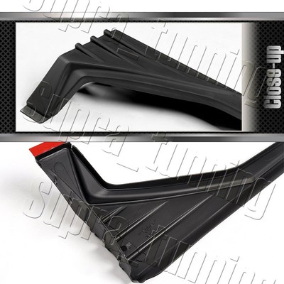 30.6'' x 9.5'' MP-Type Universal Side Skirt Rocker Splitters Diffuser Winglet Wind