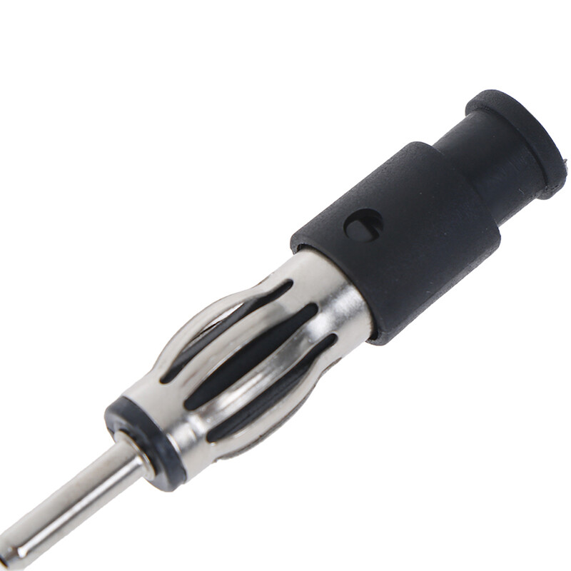5pcs Car CD Radio Male Aerial Antenna Plug Adapter Plastic Handle Connector;im
