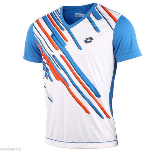 Men's LOTTO Italian Sport Design Tennis Shirt - Size L | eBay