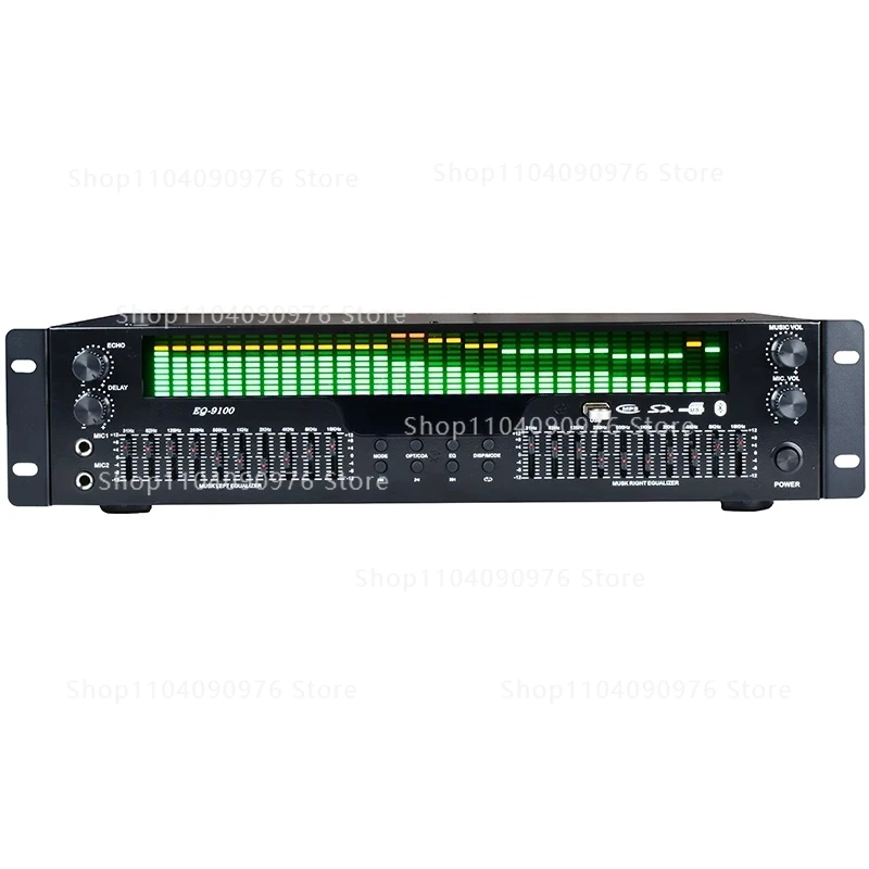 Professional 31 Band HiFi Equalizer Effects Processor 2 in 1 Bluetooth Optical C
