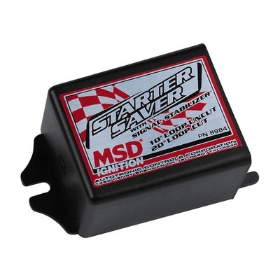 MSD Ignition Timing Control Box 8984; Starter Saver, 10 deg or 20 deg of Retard
