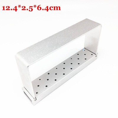 1PC 23 holes High & Low Speed Dental Burs Holder Stand FG RA HP Drills Bur Block