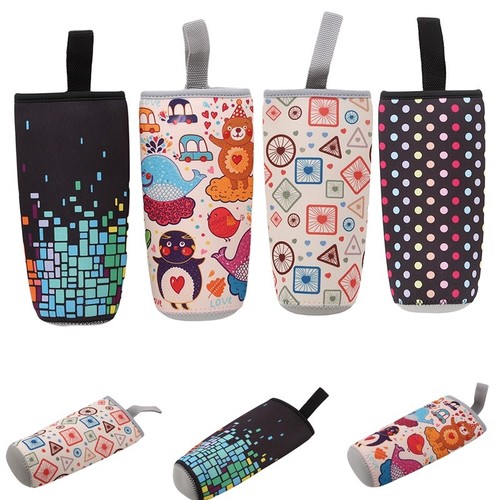 500ML Water Bottle Cover Neoprene Heat Insulated Sleeve Bag 