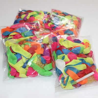 120Pcs Water Bombs Mixed Colorful Water Balloons For Party Sand Toy