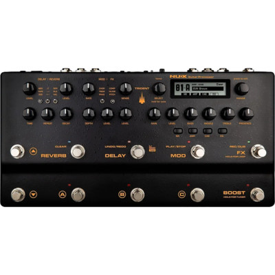 NUX TRIDENT NME-5 Guitar Processor With Amps, IR Loader, FX, Phrase Looper Black