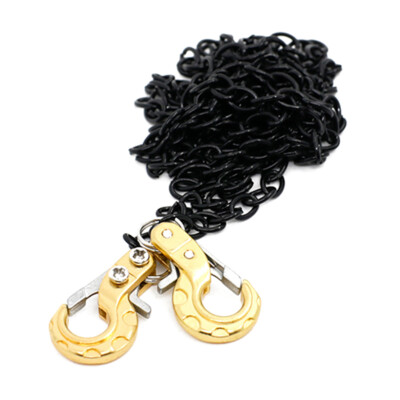 Realistic 1/10 Size Drag Chain & Tow Hooks for 1/10 Scale Off-Road Crawler