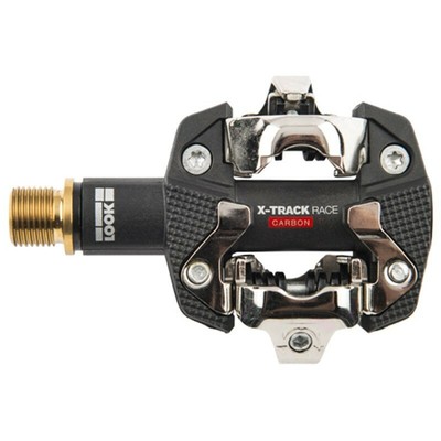 Look X-Track Race Carbon TI Black Pedali Bici MTB con Tacchette