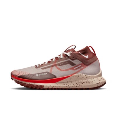NIKE REACT PEGASUS TRAIL 4 GTX TAUPE RUNNING HIKING SHOES MENS US11-13 GORE-TEX