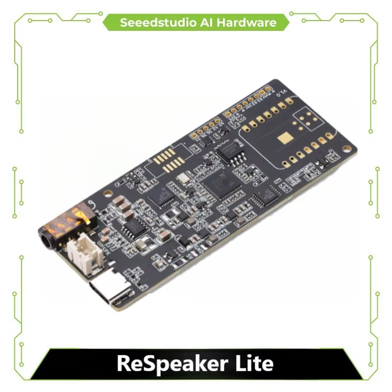 ESPHome Assistant ReSpeaker Lite Kit-USB 2 Mic Array, AI ASR Algorithms, compati