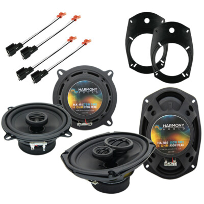 Fits Dodge Ram Truck 2500/3500 2003-2005 OEM Speaker Upgrade Harmony Speakers