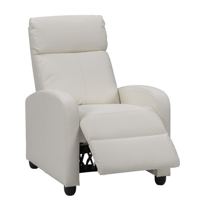 CorLiving Oren Soft and Premium PU Fabric Manual Recliner in