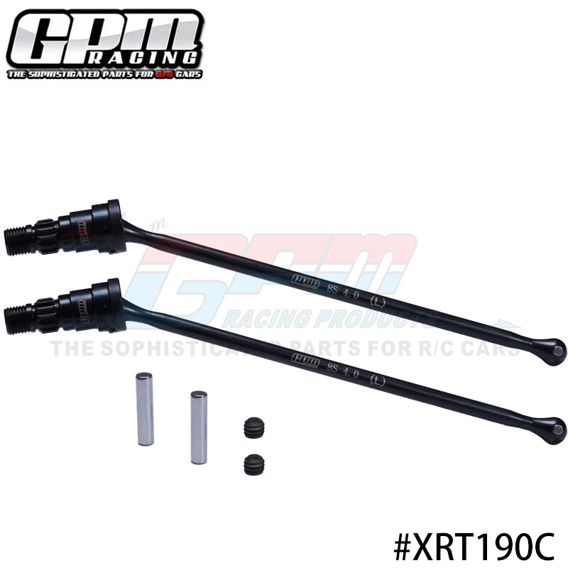 GPM Medium Carbon Steel F/R Driveshaft For TRAXXAS XRT X-Maxx #7895 WideMaxx
