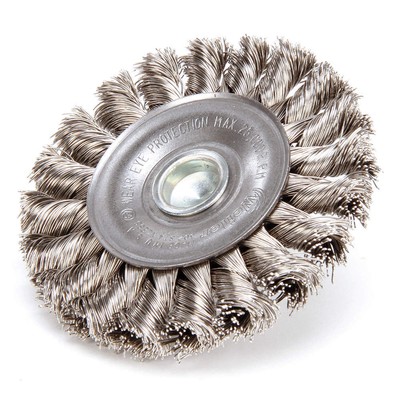 Weiler Shank Wire Wheel Brush  Knot Wire  314ampquot Brush Dia 17684