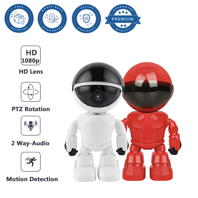 1080P HD Robot Smart IP Camera Home Intelligent Security WIFi CameraBaby Monitor