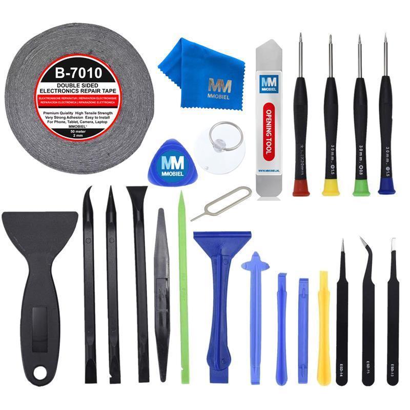 24 in 1 Profi Reparatur Öffnungs Werkzeug Kit für Smartphone Handy Tablet