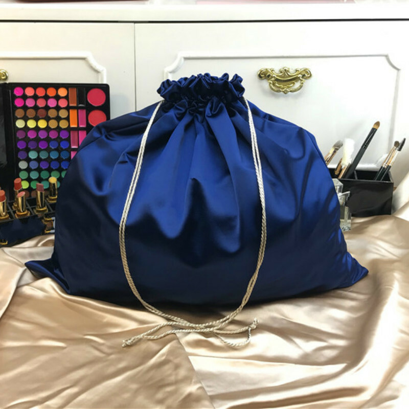 Sacs De Rangement En Satin Synthétique Avec Cordon Lot Pour Bijoux Dustbag