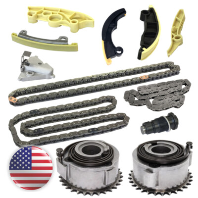 Timing Chain Kit Camshaft Phaser For Land Rover Jaguar F-Pace XE Defender 2.0L