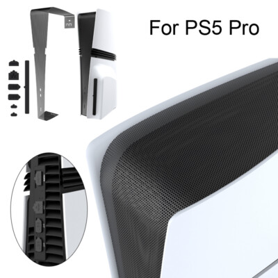 For PS5 Pro Controller Digital Optical Dust Cover Filter Net Vertical Accessory
