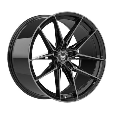 4 HP1 19 inch STAGG Black Dark Tint Rims fits MASERATI LEVANTE 17-18