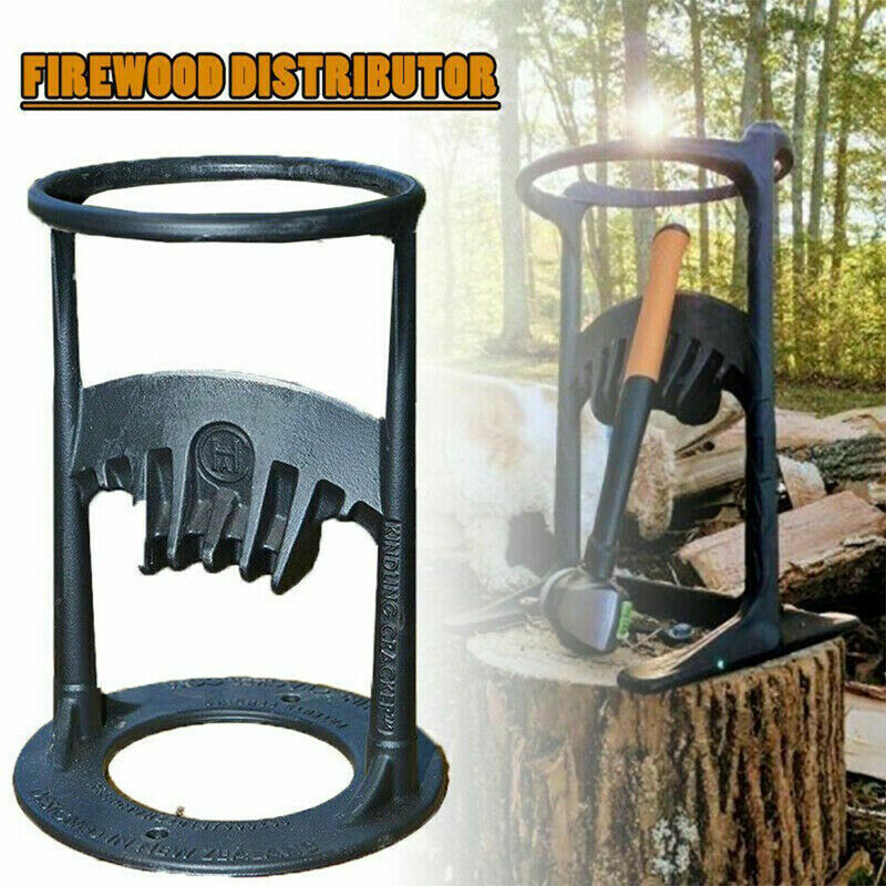 Firewood Kindling Splitter Racker Manual Log Splitter Wedge Log
