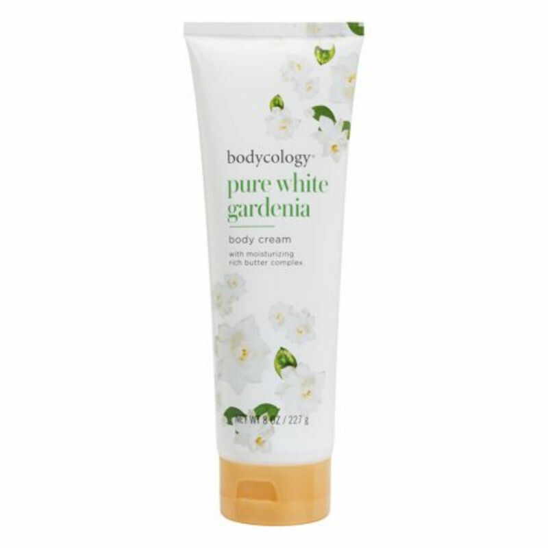 Pure White Gardenia by Bodycology Nourishing Body Cream 8oz