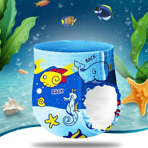 S Children's Waterproof Diaper Leakproof Swimming Dia~;z