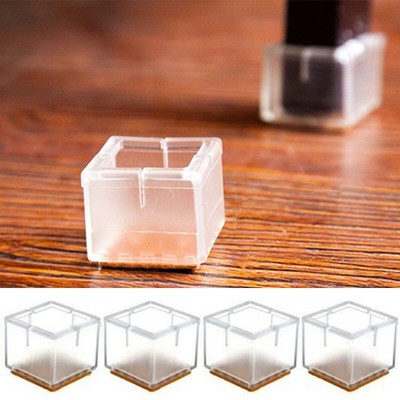 Abdeckung 4x Stuhl Bein Silikon Möbel Tisch Hot Befestigung Angebot Teile