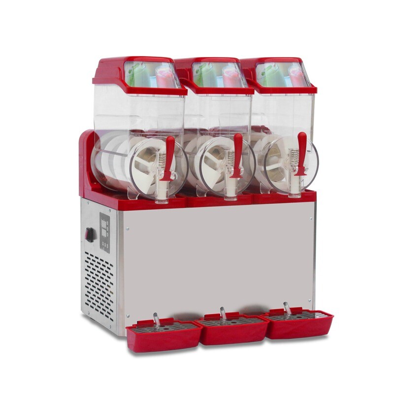 COMMERCIAL MULTIFUNCTION THREE TANKS SLUSH MACHINE / SLUSH MAKER in