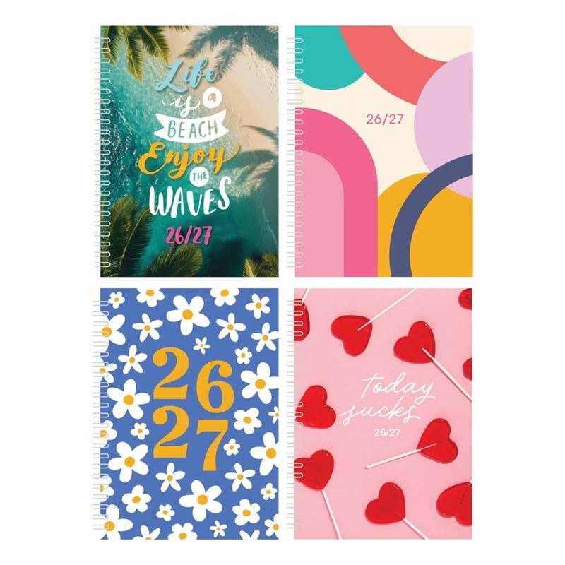 A6/A5/A4 Academic Diary 2026-2027 Mid-Year WTV/DAP Student Planner & Appointment image 8