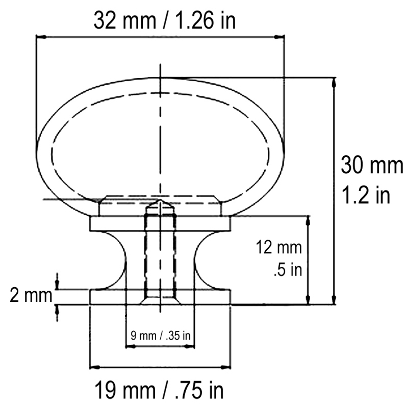 1-100 Pack Oil Rubbed Bronze kitchen cabinet drawer Round knobs 1 1/4" free ship