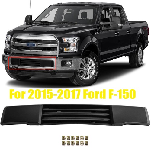 Cover Lower Grille Grill Black Trim Panel