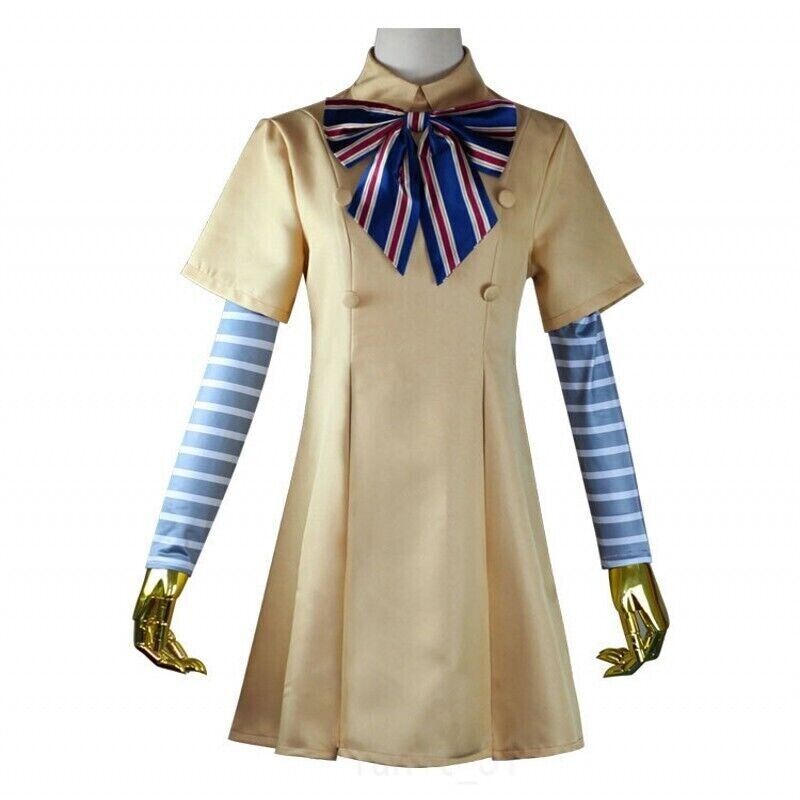 Horror Movie M3GAN Cosplay Costume Megan Dress AI Doll Robot Thriller Prop Decor