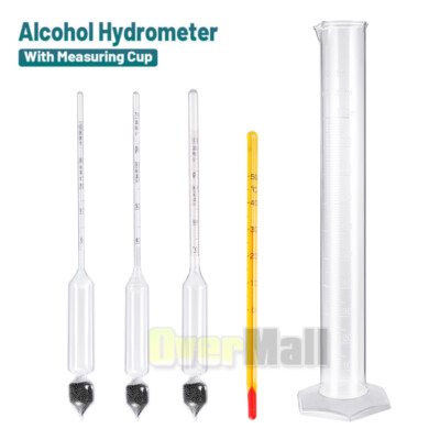 Specific Gravity Hydrometer Hydrometer Alcohol Meter Alcohol Measuring Tool