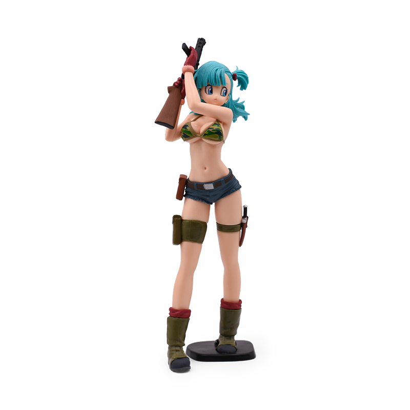 Anime Dragon Ball Z Bulma PVC Action Figure Toys Collection Doll Model Gifts US