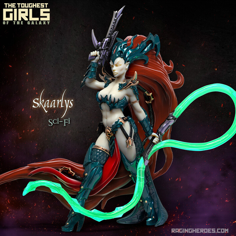 Raging Heroes Void Elves New Skaarlys Wyches Dark Eldar 28mm