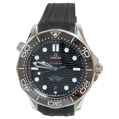 Omega Seamaster Diver Co Axial 8800 42mm 300m Wave Dial 210.32