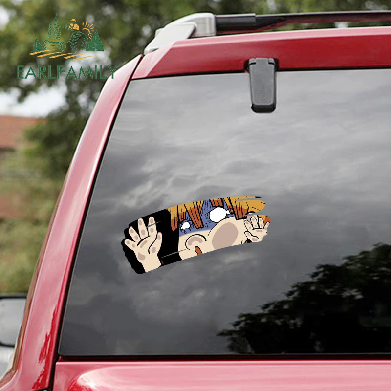 EARLFAMILY 5.1"Inosuke Anime Car Sticker JDM Laptop Auto Car Refrigerators Decal