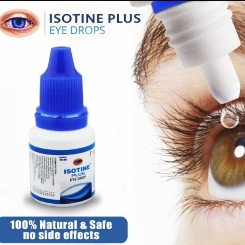 Cataract Eye Drops Exp.11/2024 Official USA Isotine plus Glaucoma Cataract Care 