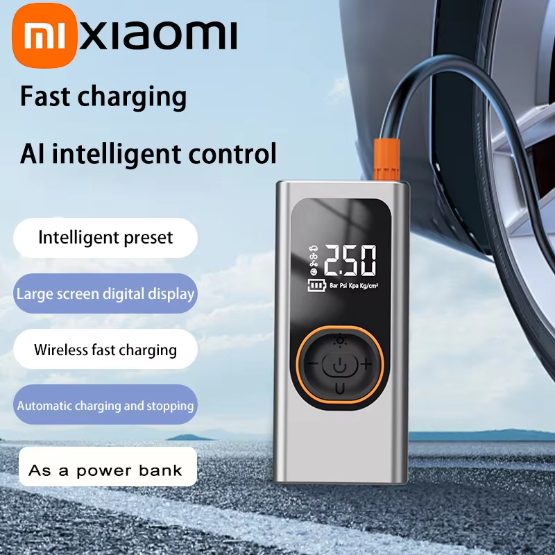 Xiaomi Car Air Pump Portable Wireless Air Pump, High-pressure Inflation Bank Ult