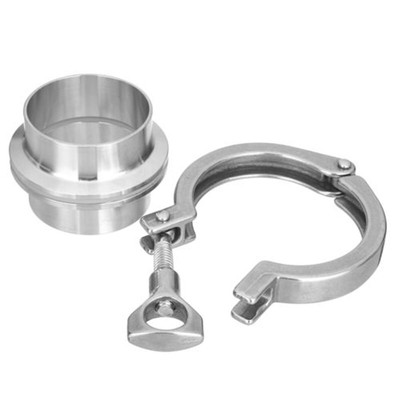 Beer Keg 2 In Stainless Steel Connector Column Adapter Tri-clamp Gasket Tool