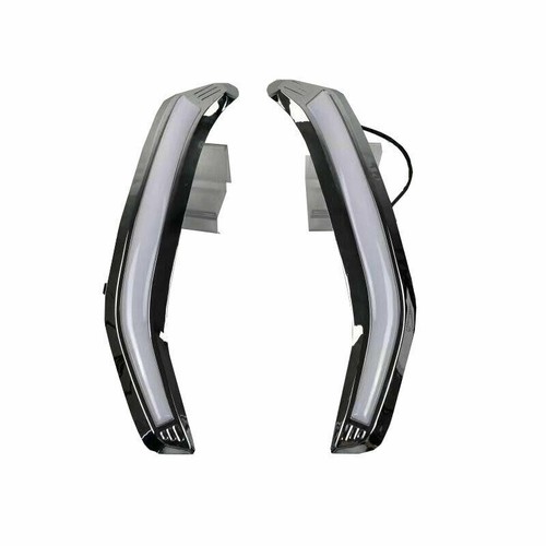 For 2013-2018 Subaru Forester Pair 2 Color Daytime Running Fog Light Lamp W/Turn