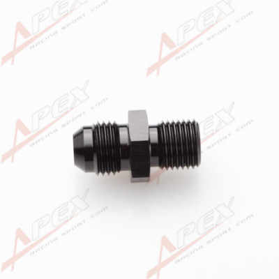AN4/6/8/10/12 Male To 1/8'' 1/4'' 3/8'' 1/2'' 3/4''BSP BSPP Straight Adapter Aluminum