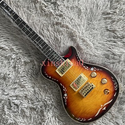 Vintage Sunburst SE McCarty 594 Electric Guitar Gold Hardware H-H Pickups